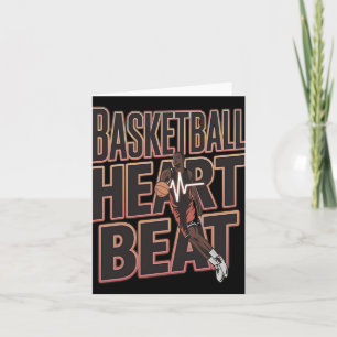 Basketball Heartbeat - Basketball Breaker - Gelass Karte