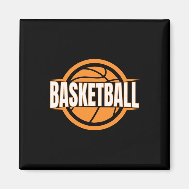 Basketball Heartbeat Magnet (Vorne)