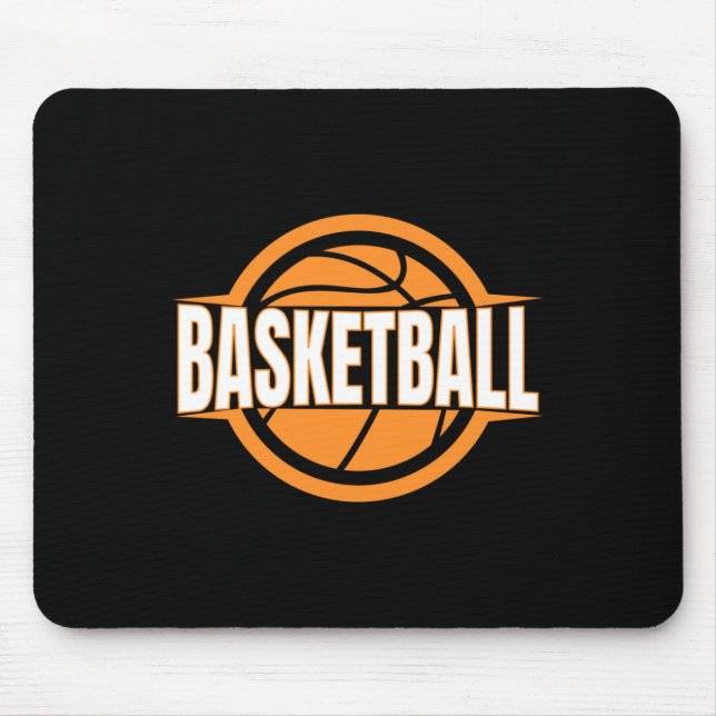 Basketball Heartbeat Mousepad (Vorne)