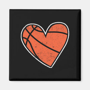 Basketball Herzklopfkorb Ball Player Coach Fan Cou Magnet