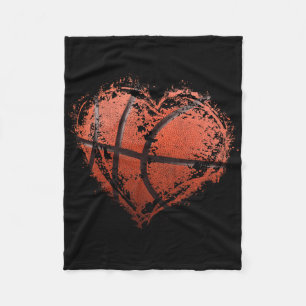 Basketball Herzlichen Glückwunsch Valentinstag Bas Fleecedecke