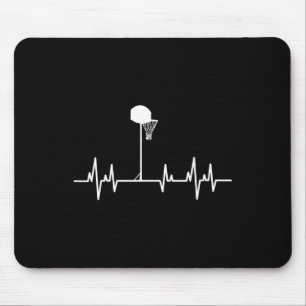 Basketball-Herzschlag 1 Mousepad