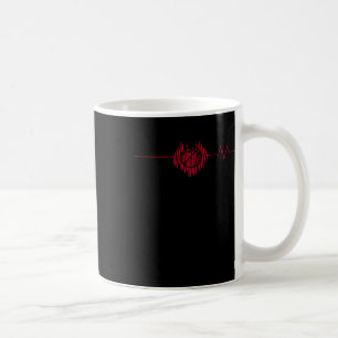 Basketball-Herzschlag - Dribble Kaffeetasse