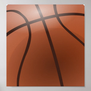 Basketball Hintergrund Poster
