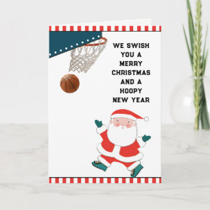 Basketball Holiday Cards Feiertagskarte