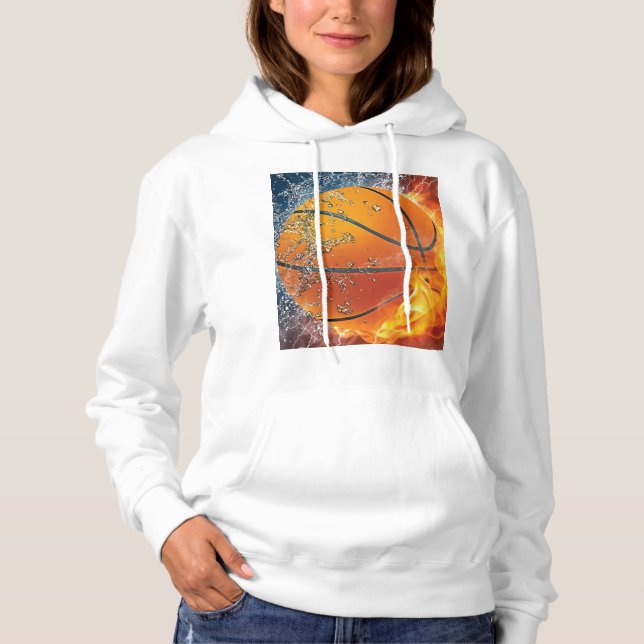Basketball Hoodie (Vorderseite)