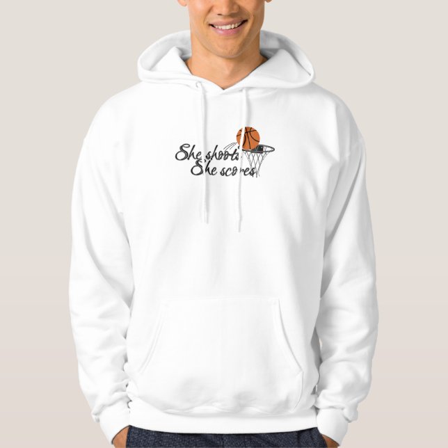 Basketball Hoodie (Vorderseite)