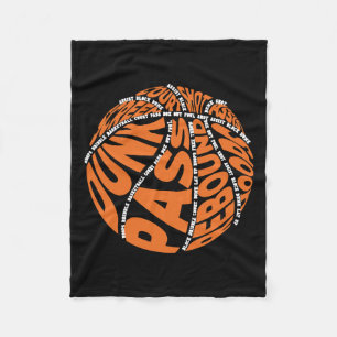 Basketball Hoodies für Jungen Männer Frauen Mädche Fleecedecke