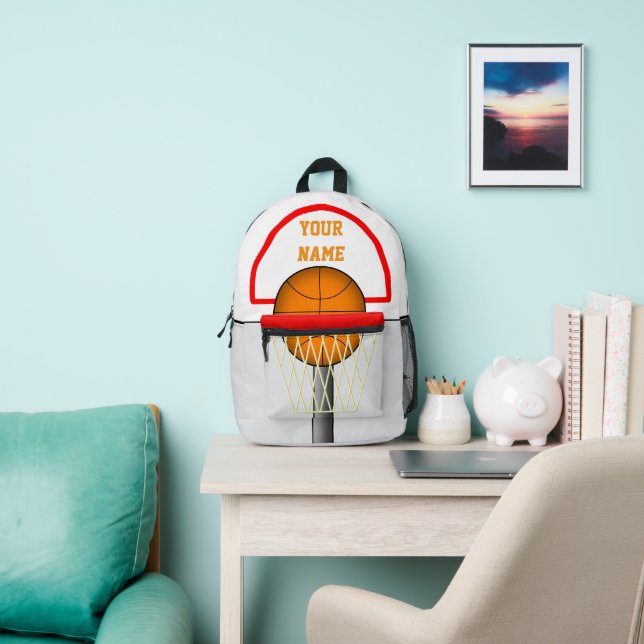 Basketball Hoop -  Bedruckter Rucksack (InSitu)