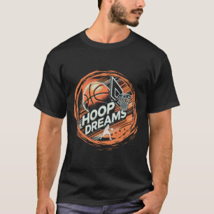 Basketball Hoop Dreams Aktiv T-Shirt