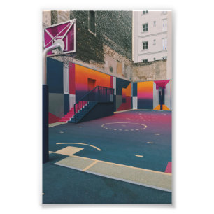 Basketball Hoop Fotodruck