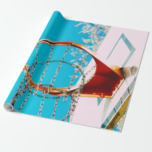 Basketball Hoop Geschenkpapier