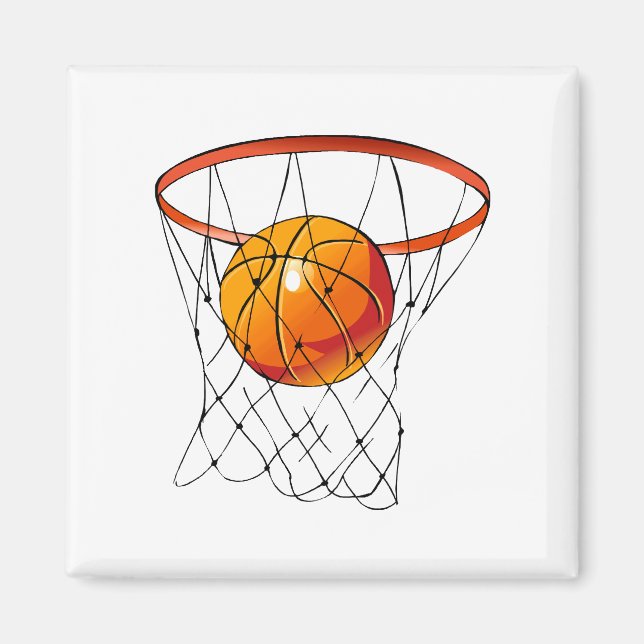Basketball Hoop Magnet (Vorne)