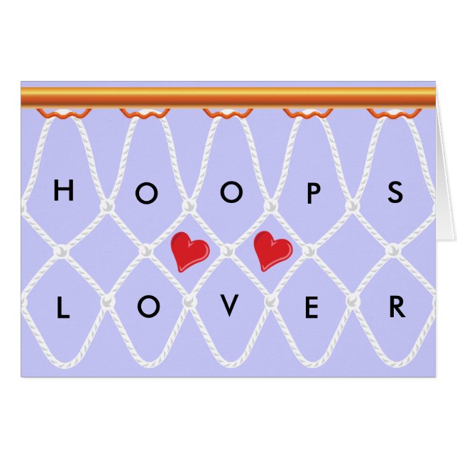 Basketball Hoop Net_Hoops Lover (Vorderseite (Horizontal))