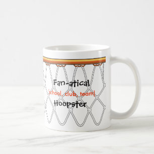 Basketball Hoop Net_Kontur_Fanatisches Template Kaffeetasse