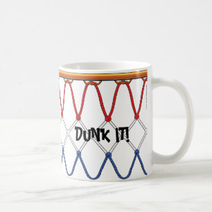 Basketball Hoop Net_red white blue_Dunk Es Kaffeetasse