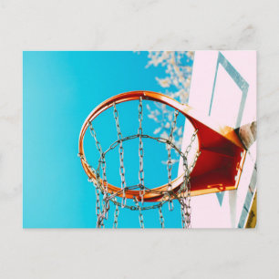 Basketball Hoop Postkarte