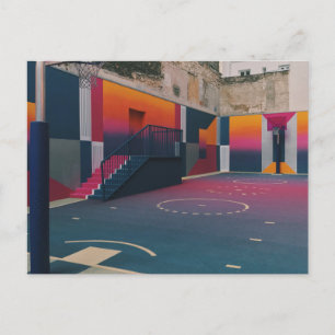 Basketball Hoop Postkarte