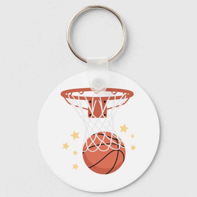 Basketball Hoop Schlüsselanhänger (Vorderseite)