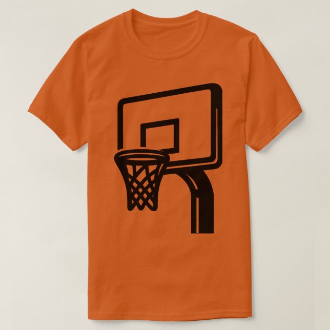 Basketball Hoop T-Shirt (Design vorne)