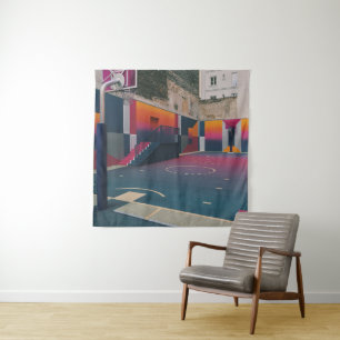 Basketball Hoop Wandteppich