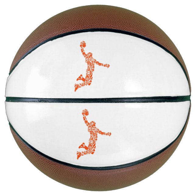 Basketball Hoops Symbol Slam Jump Time (Vorderseite)