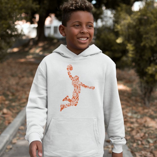 Basketball Hoops Symbol Slam The Ball Hoodie (Von Creator hochgeladen)