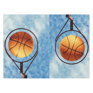 Basketball Hottest Shot Cotton Tablecloth. Tischdecke