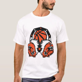 Basketball Hurle Sportlogo Cartoon _2604 T-Shirt