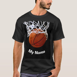 Basketball Ihr Name Benutzerdefiniert T-Shirt