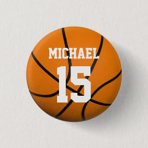 Basketball Ihr Name Button