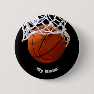 Basketball Ihr Name Button