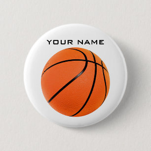Basketball Ihr Name Button