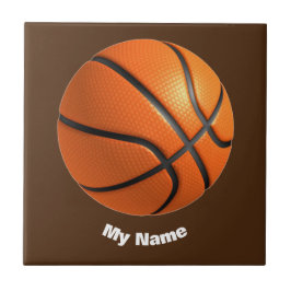 Basketball Ihr Name Fliese