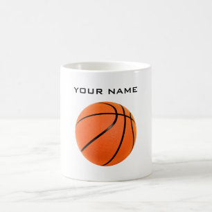 Basketball Ihr Name Kaffeetasse