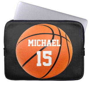 Basketball Ihr Name Laptopschutzhülle