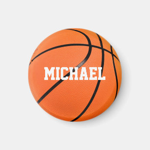 Basketball Ihr Name Magnet