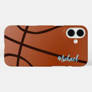 Basketball Ihr Name Persönliche Daten iPhone 16 Plus Hülle
