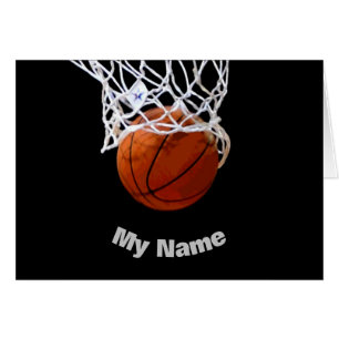 Basketball - Ihre Namenskarte