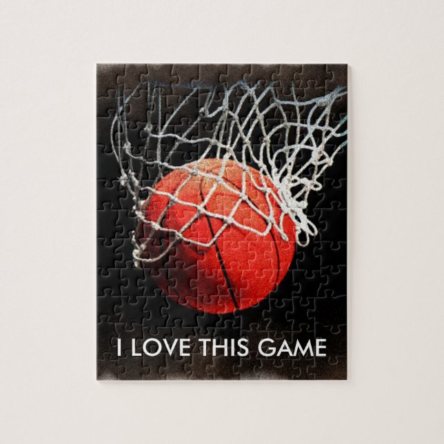 Basketball Illustration Malerei Sport (Vertikal)