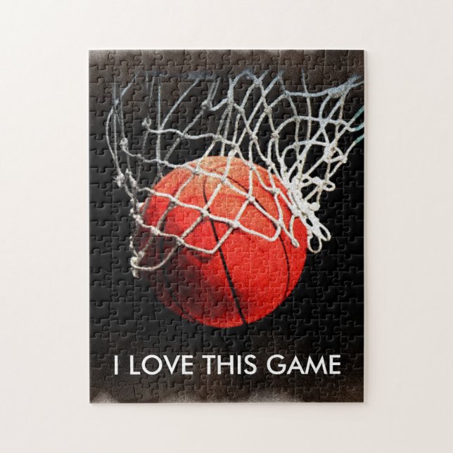 Basketball Illustration Malerei Sport (Vertikal)