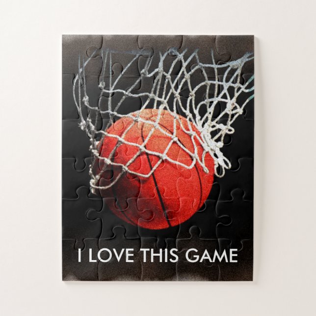 Basketball Illustration Malerei Sport (Vertikal)