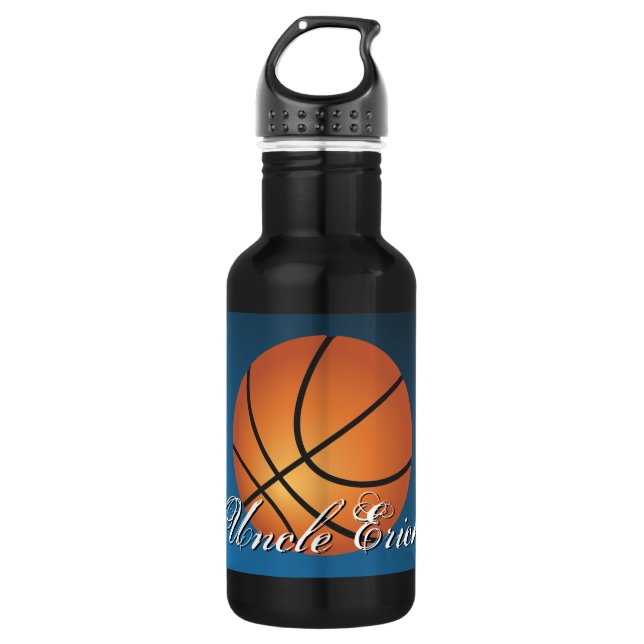 Basketball Image Unglaublich Budget Special Edelstahlflasche (Vorderseite)