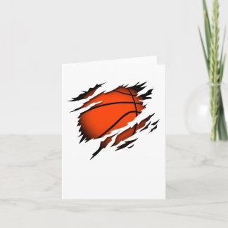 Basketball in der Herzbasketballmannschaft Karte