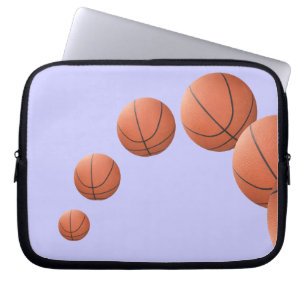Basketball in der Luft Laptopschutzhülle