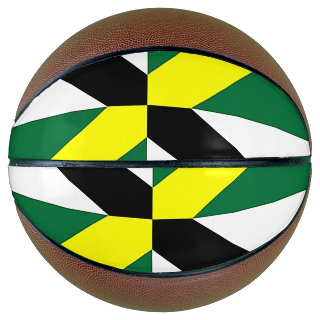 Basketball in Vollgröße mit Flagge von Monterey, U (Vorderseite)