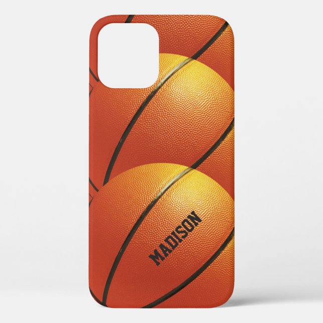 Basketball-individuelle Name Case-Mate iPhone Hülle (Rückseite)