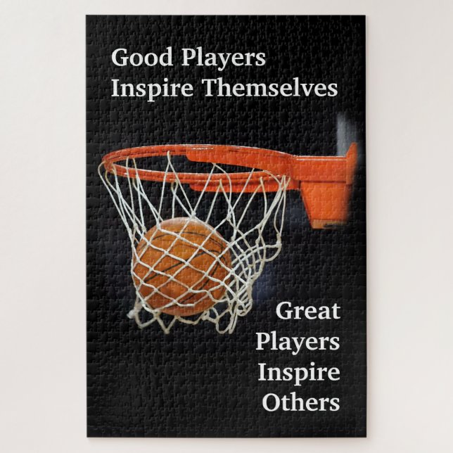 Basketball Inspiration Inspirierend Teilnehmer (Vertikal)