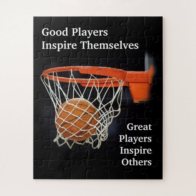 Basketball Inspiration Inspirierend Teilnehmer (Vertikal)