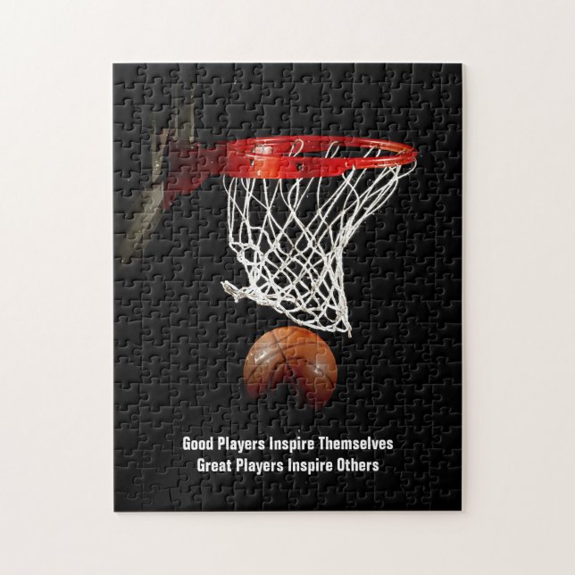 Basketball Inspiration Inspirierend Teilnehmer (Vertikal)